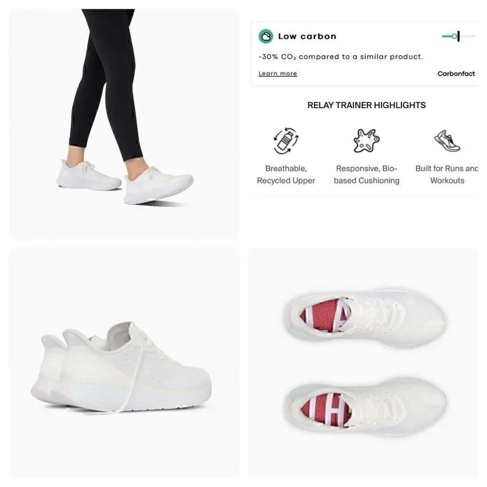 New! Lane Eight (10) Relay Trainer “Breeze” (White)